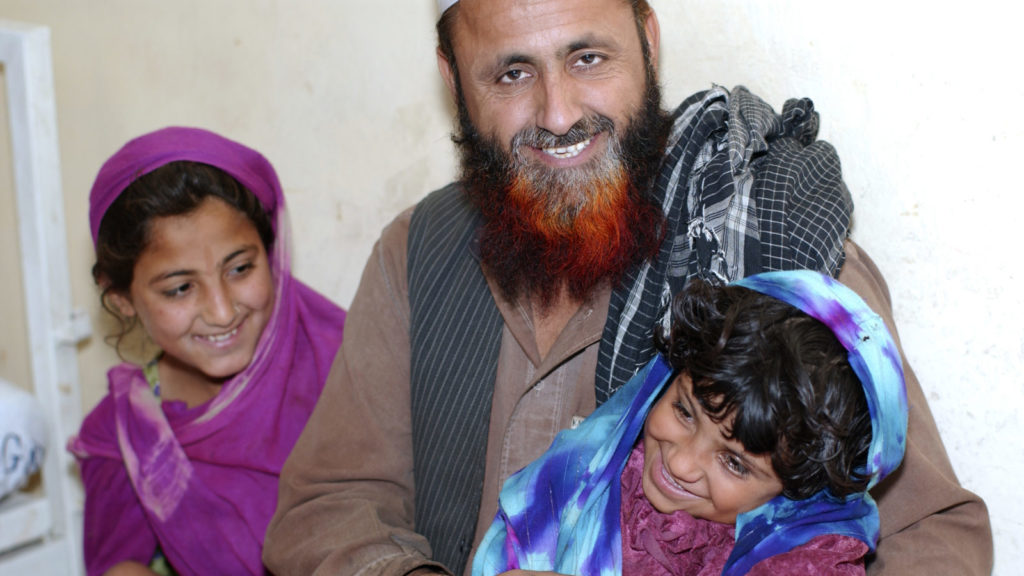 Eight year old Ayesha from Mohmand Agency,