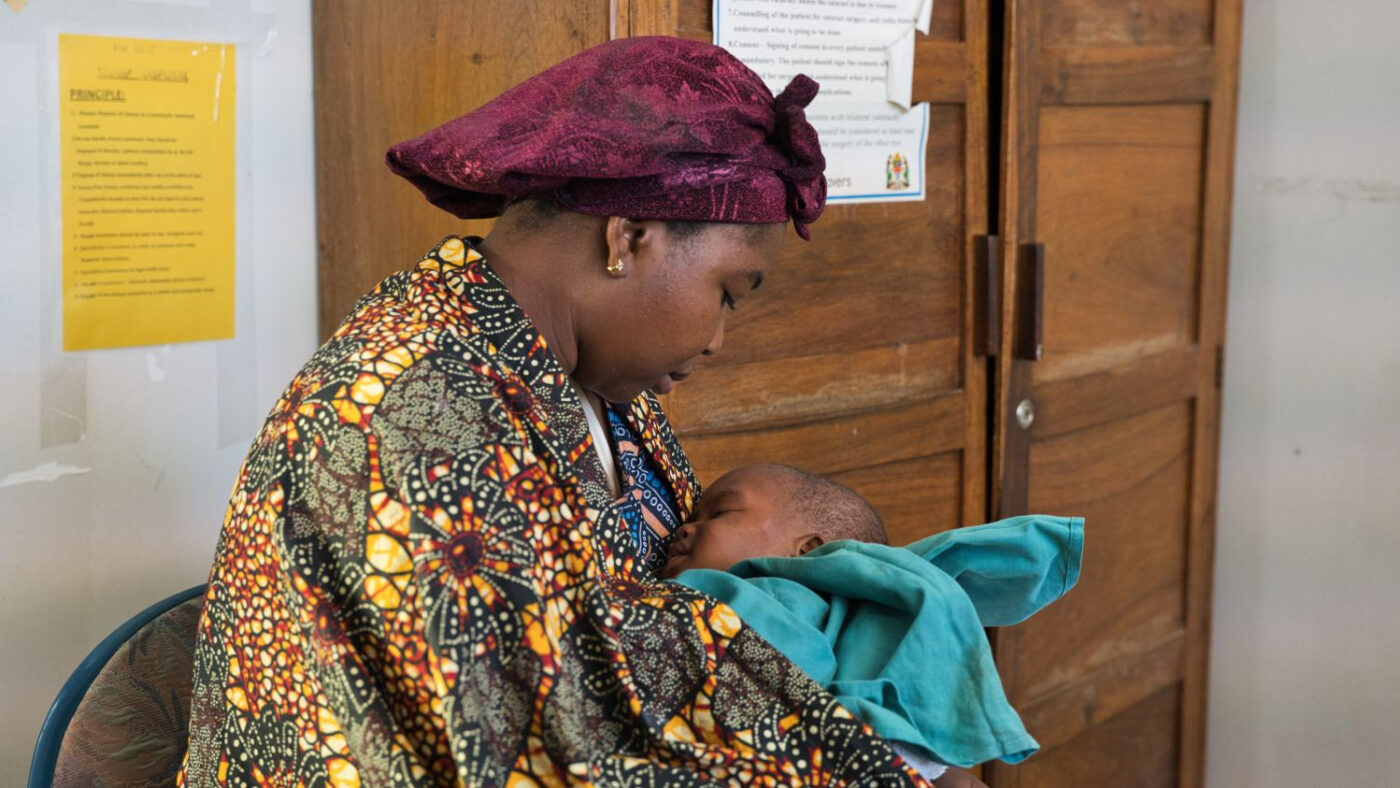 Rudia con la sua piccola Ebenezeri.